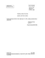 FED DDD-W-101C Notice 2 - Cancellation