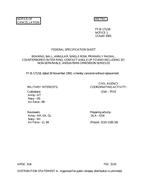 FED FF-B-171/18 Notice 1 - Cancellation