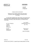 FED FF-B-187/9 Notice 1 - Cancellation