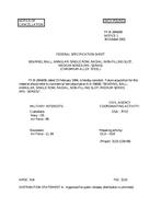 FED FF-B-2844/8 Notice 1 - Cancellation