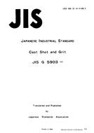 JIS G 5903:1975
